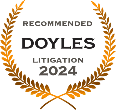 Doyle’s Guide 2024 — Recommended, Litigation